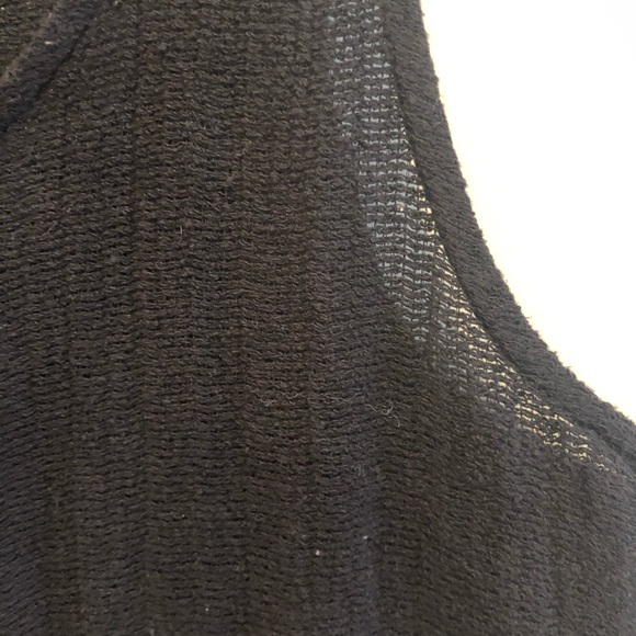 Free People knit black jumpsuit NWOT - Picture 4 of 7